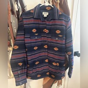 Women’s Ariat REAL jacket. Aztec design.